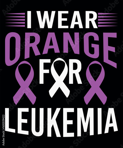 Hospital scene with leukemia awareness ribbon – support and healing Doctors supporting leukemia awareness through education and care.