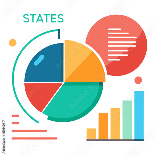 survey result pie chart and stats