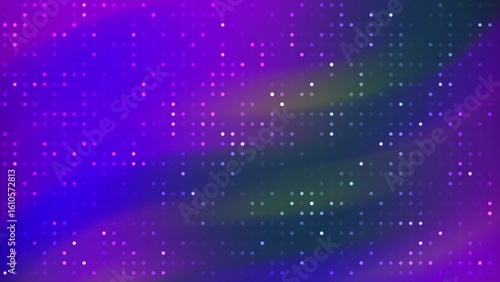 Wallpaper Mural Ombre Abstracts Blink Dot Abstract digital background with purple and blue gradient and pixelated dots for modern design Torontodigital.ca