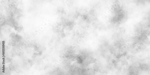 Depicting an abstract sky with white and gray misty cloud background, Whimsical Soft White Cloud Texture Background Design, Striking Watercolor Artwork Abstract Textured Grunge Frame.