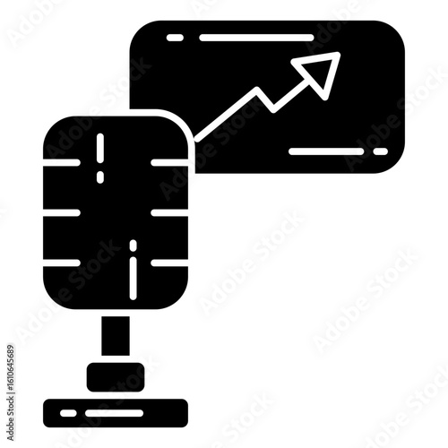 finance podcast glyph