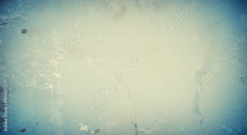 Vintage textured paper background with faded blue tones for retro designs and artistic presentations