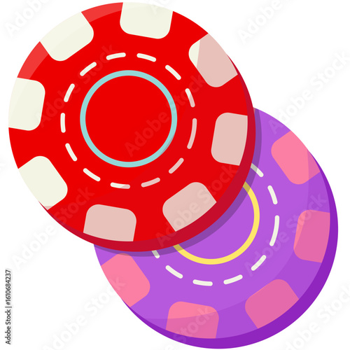 Fun and Colorful Board Games & Pieces Vector Set