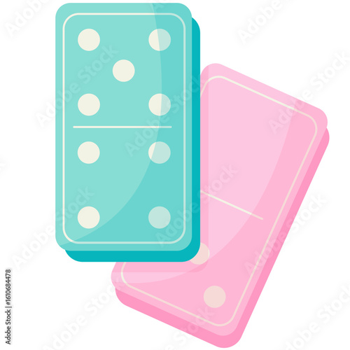 Fun and Colorful Board Games & Pieces Vector Set
