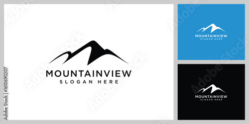 mountain logo vector design template