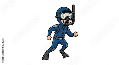 cartoon zombie with a sword
