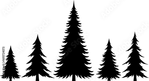 : Pine Tree Trio vector bundle