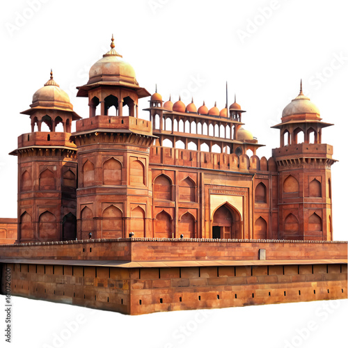 Agra Fort A Majestic Red Sandstone Fortress in India