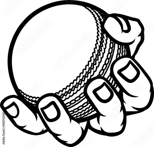 Mascot Person Hand Fist Hol...