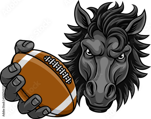Horse Mustang Stallion Foot...