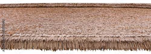 Cuadro en lienzo Thatched roof material in warm beige color