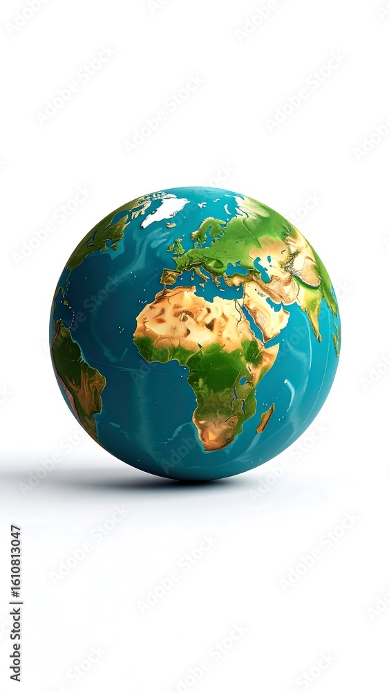 Fototapeta premium Earth globe illustration