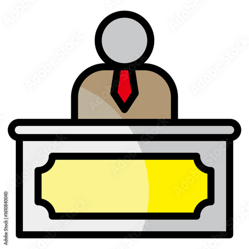 Hr Manager  Icon Element For Design