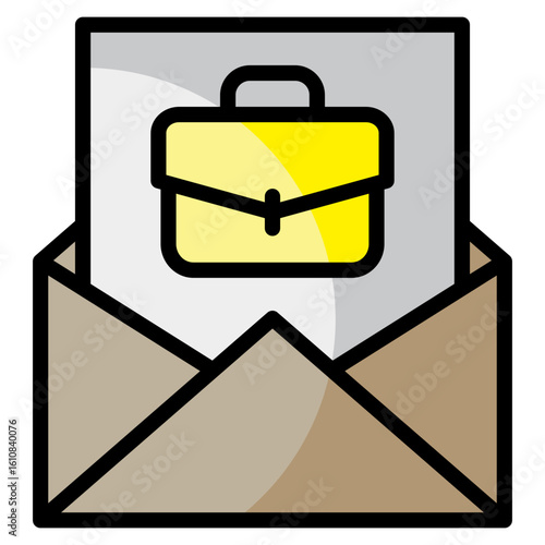 Offer Letter  Icon Element For Design