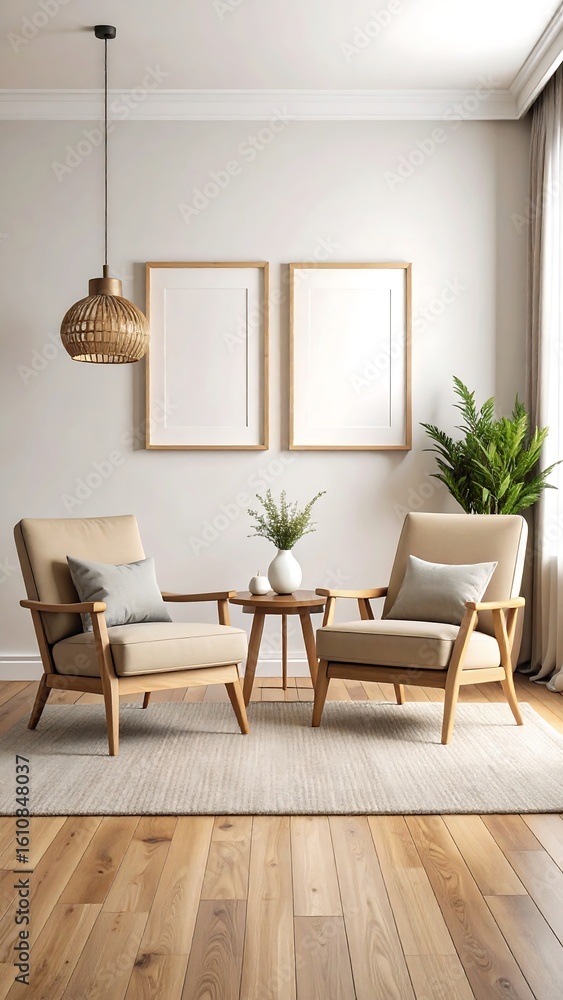 Cozy living room interior Cozy living room interior