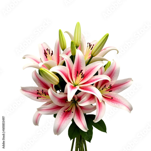Fresh Cut Pink Lily Flowers – Luxurious Floral Display