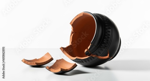 Exploring Ancient Culture: The Decorative Charm of Isolated Antique Jugs and Traditional Pottery in Home Decor