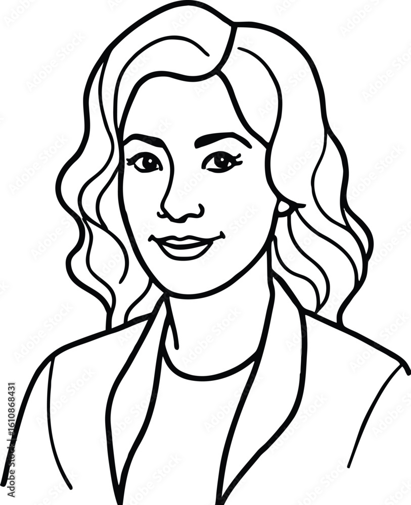 vector illustration of a woman vector illustration of a woman