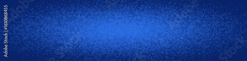 Digital Pixel Tile Pattern For Abstract Digital Background, Tech Banner, Cybersecurity, Censorship, Scientific, Machine Learning. AI, Neural Network Data Visualization. Vector backdrop.