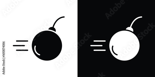 Demolition ball icon vector illustration glyph style designs for web.