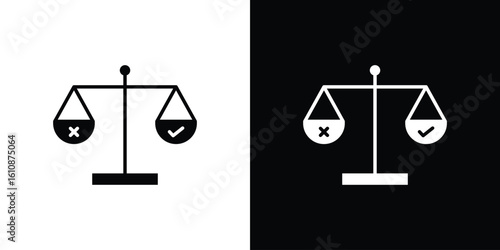Ethics icon vector illustration glyph style designs for web.