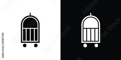 Hotel service icon vector illustration glyph style designs for web.