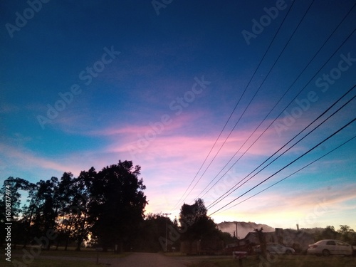 sunset in the mountains P
ink skies in tn