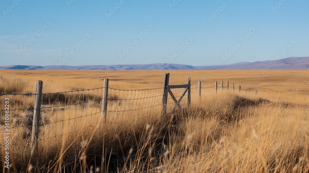 Obraz premium Natural Landscape of Wilderness Road