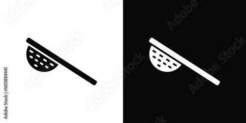 sieve icon vector illustration glyph style designs for web.