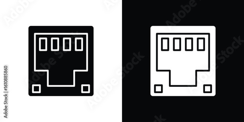 TCP icon vector illustration glyph style designs for web.