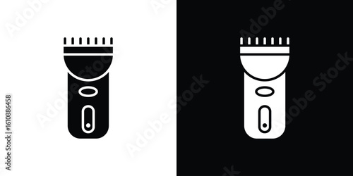 Trimmer icon vector illustration glyph style designs for web.