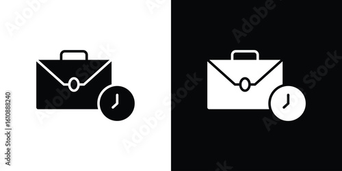 Work experience icon vector illustration glyph style designs for web.