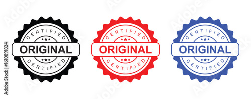 Certified Original Product Stamp Set