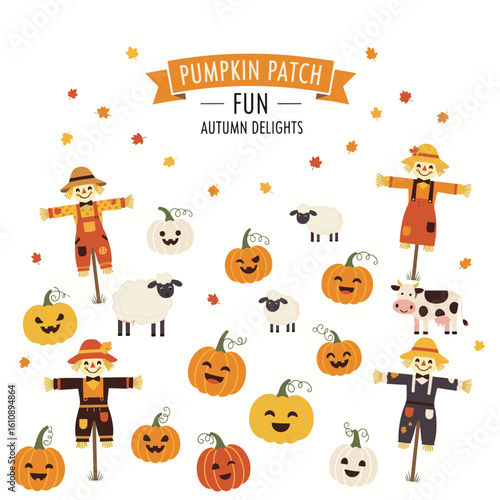 Pumpkin Patch Fun Autumn Delights