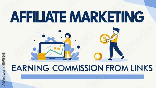 Affiliate marketing strategies earning online commission from links and partnerships for business growth