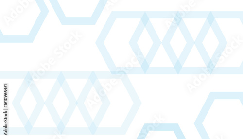 Vector hexagons pattern. Geometric abstract background with simple hexagonal elements. Medical, technology or science desig