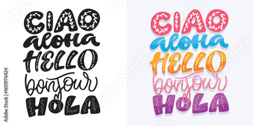 Funny hand drawn doodle lettering quote. Lettering for t-shirt design, mug print, bag print, clothes fashion. 100% hand drawn vector image.