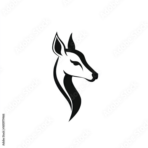 vector illustration of a horse
