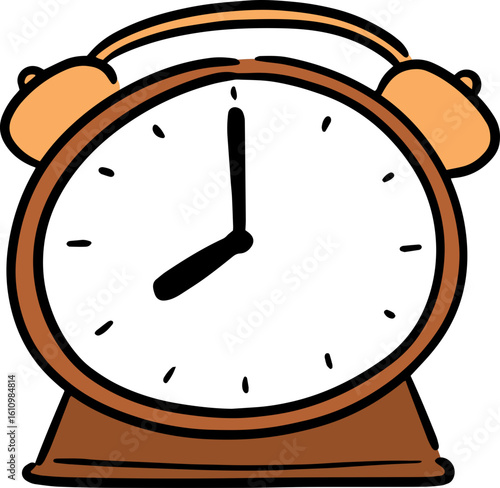 Illustration of alarm clock
