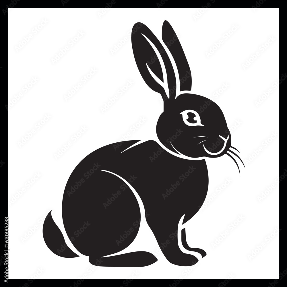 Rabbit Silhouette Clipart Bunny Art Rabbit Silhouette Clipart Bunny Art