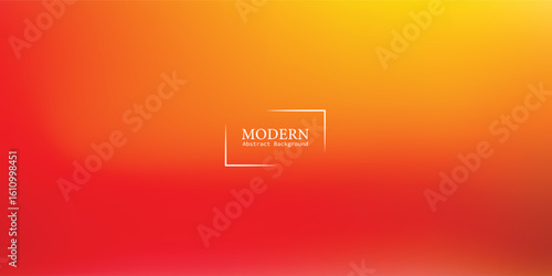 Abstract blank gradient background red, orange and yellow color. Smooth elegant transition texture design template for banner, cover, web, digital, decorative, backdrop, advertising, eps10
