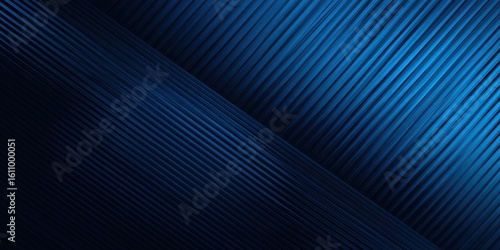 Abstract Dark Blue Geometric Pattern