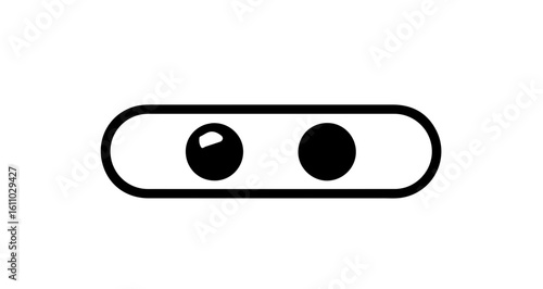 Abstract representation of pure darkness, a seamless void, absolute blackness