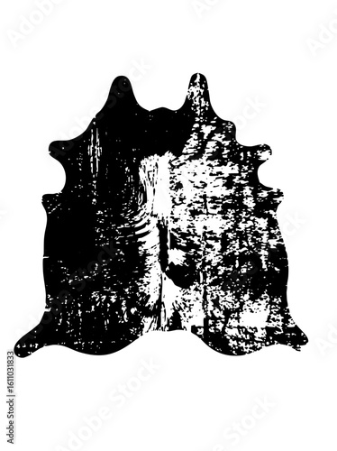 Vector Detailed of two conch shells in monochrome.