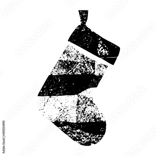 Vector Abstract shattered bottle with distressed texture.