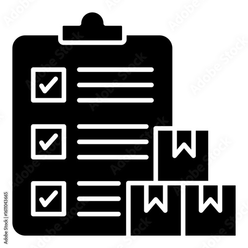 Inventory Glyph Icon