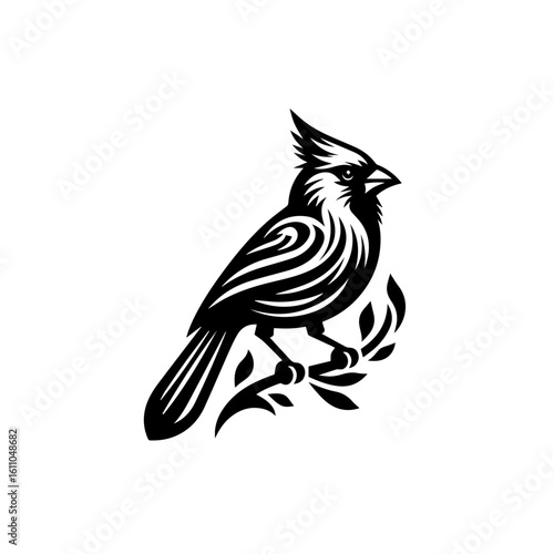 A cardinal bird perched on a branch