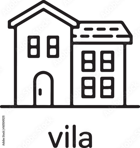 vila sign icon