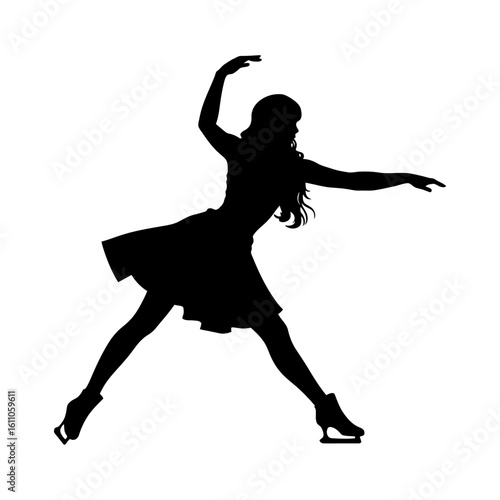 Minimalist skating artwork