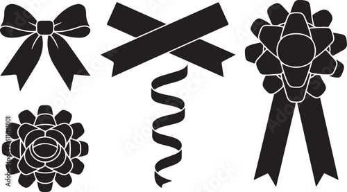  Festive Bows and Ribbons for Christmas Decorations